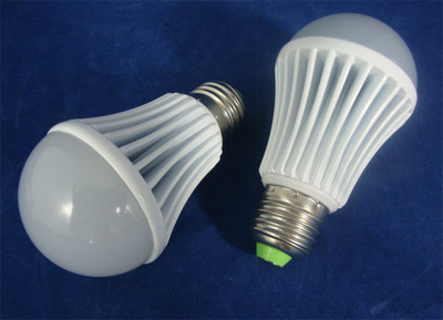 【新款5W大功率led球泡燈,E27螺紋/B22燈頭】價(jià)格,廠家,圖片,LED球泡燈,深圳市廣孚照明科技-